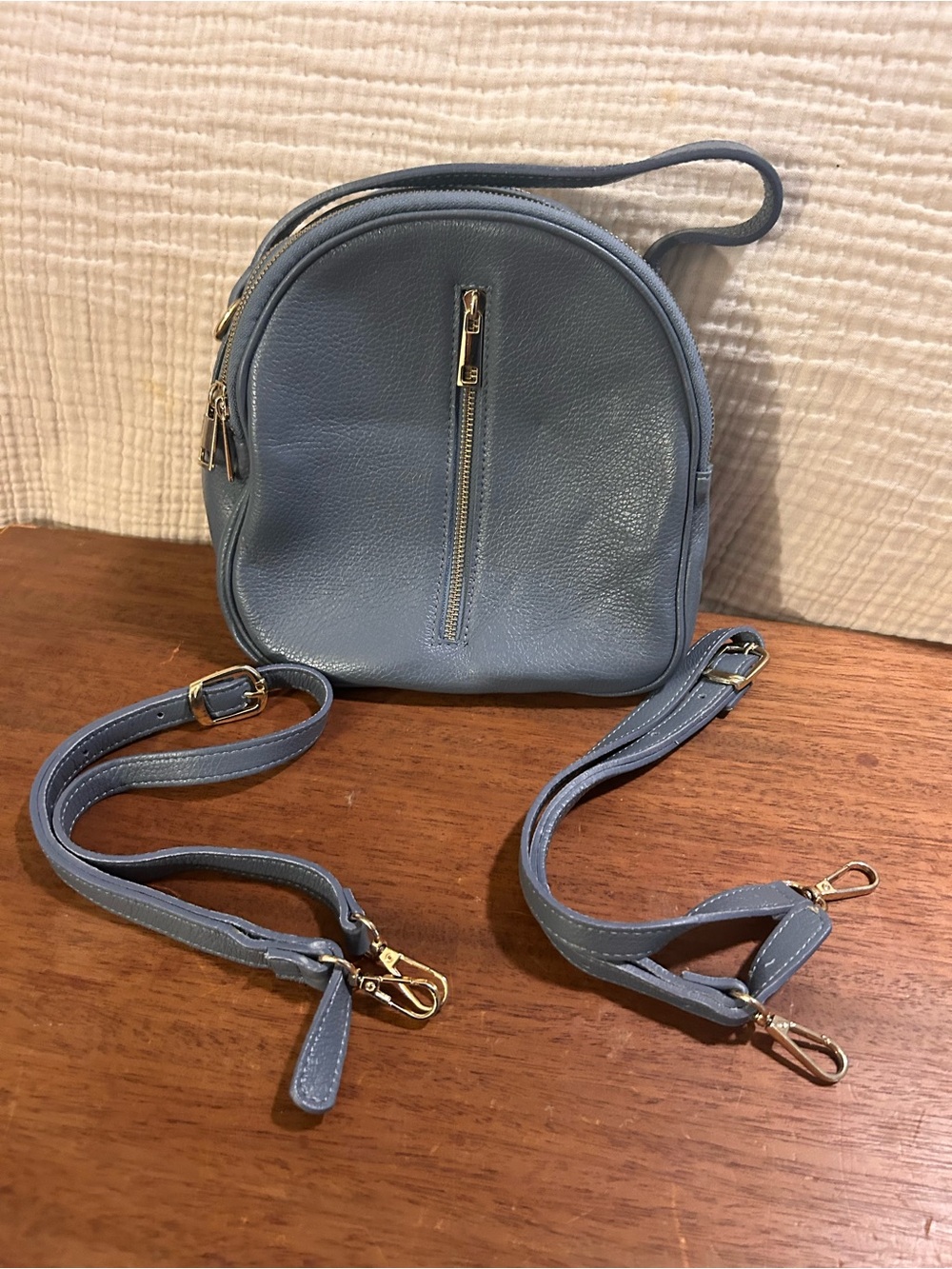 Valentina Italian Leather backpack
